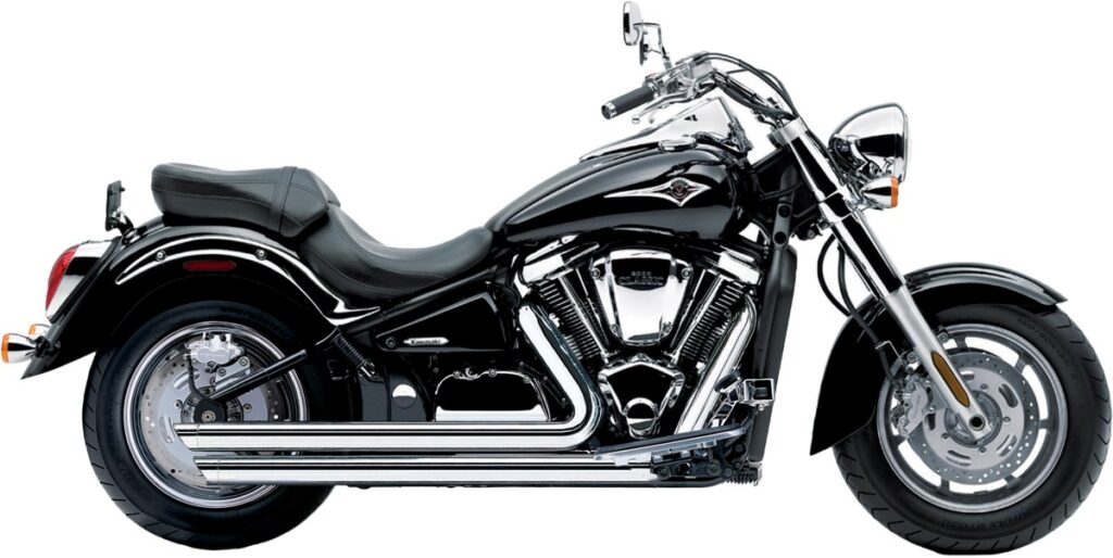 COBRA Speedster Slashdown F/S Chrome Kaw Vn2000 04-10 - 4823