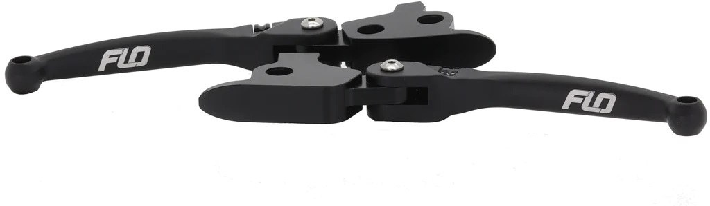 FLO MOTORSPORTS Mx Style Lever Set Black `21-23 Flh/Flt - HD-812 Black
