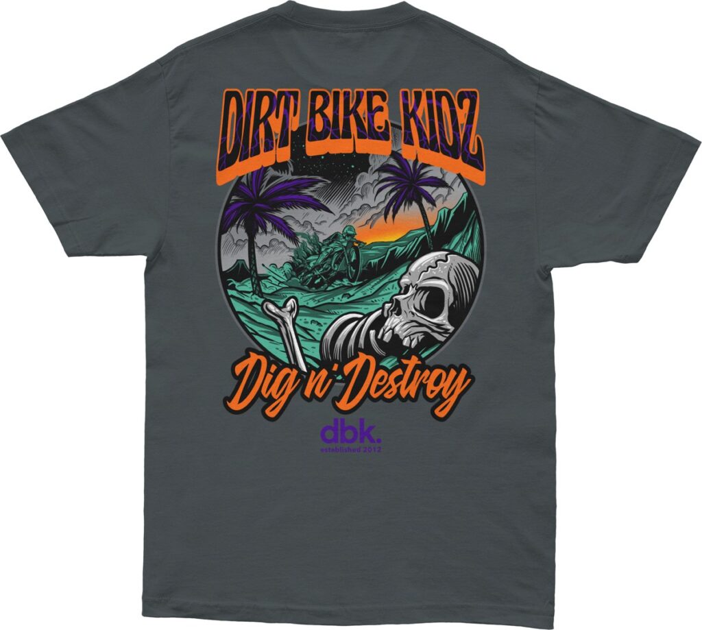 DBK Boneyard Tee (2026) — Charcoal