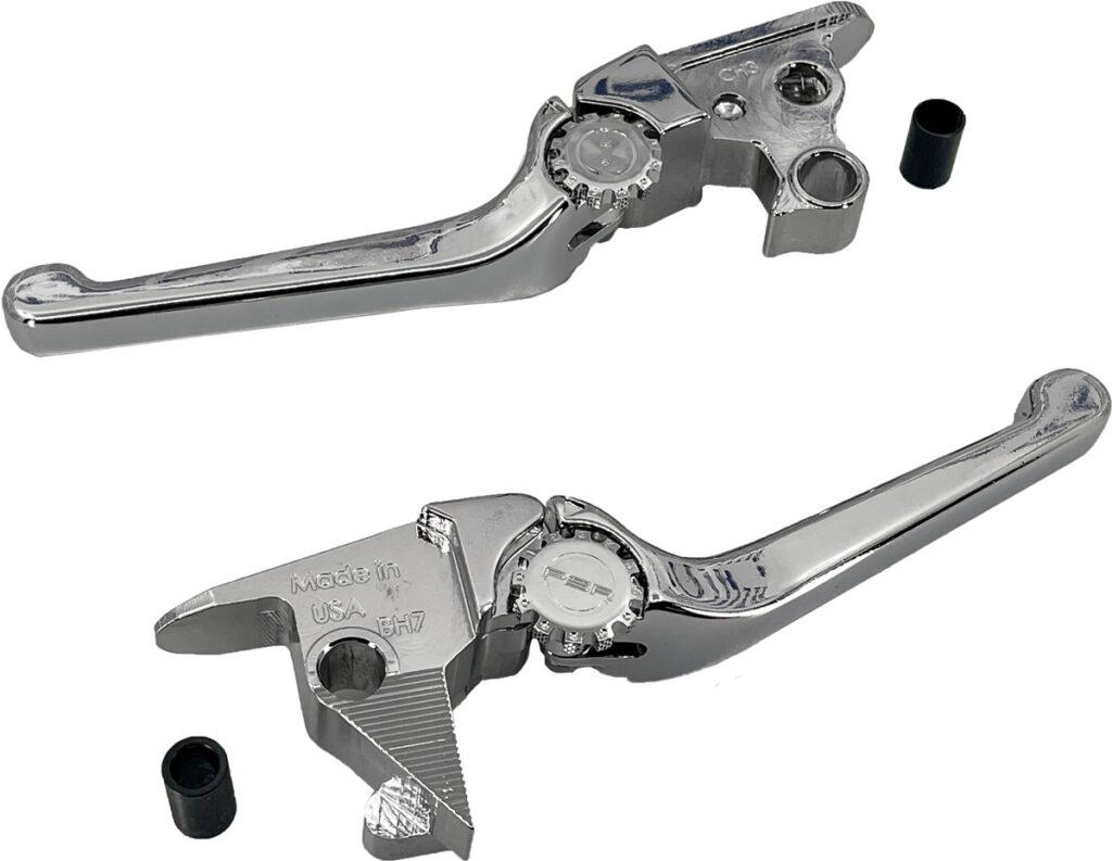 PSR Anthem Lever Set Chrome Softail 15-24 Cable - 12-00656-20