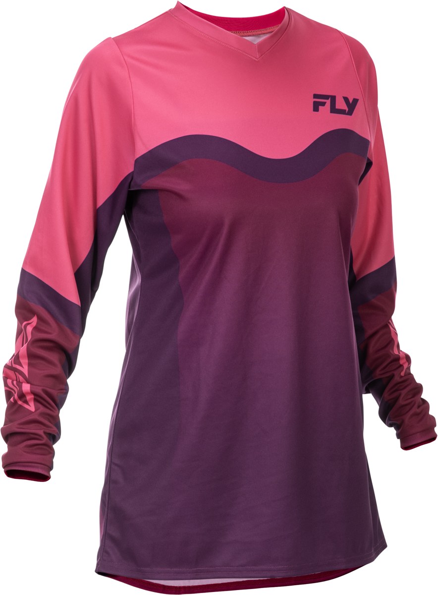 FLY RACING Women's F-16 Jersey (2026) — Pink/Muave