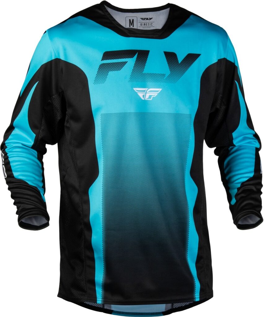 FLY RACING Kinetic Fade Jersey (2027) — Blue/Black/White — FADE