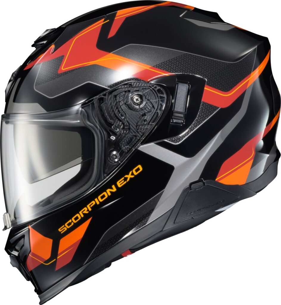 SCORPION EXO EXO-T520 Full-Face Helmet — Orange — ZUSE