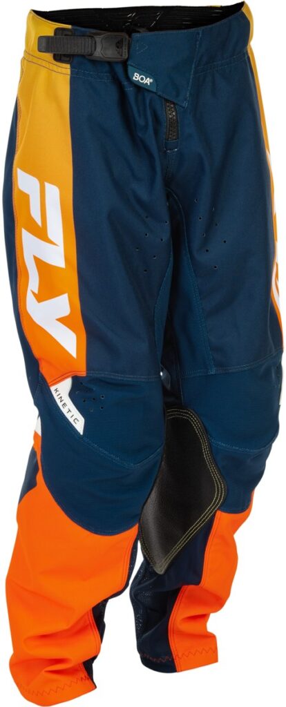 FLY RACING 2026 Youth Kinetic Pants — Navy/Orange