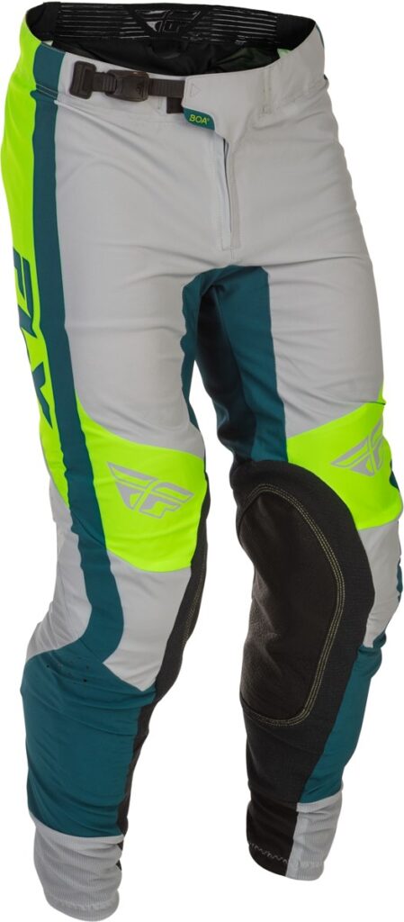 FLY RACING 2026 Youth Lite Pants — Grey/Lime/Teal