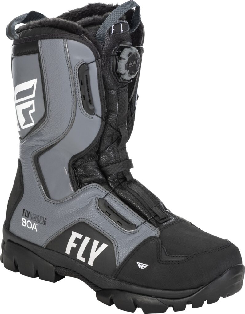 FLY RACING Marker BOA Boots (2026) — Black/Grey
