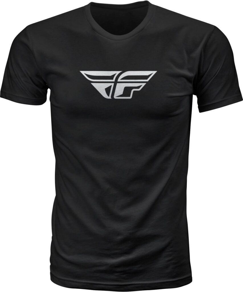 FLY RACING F-Wing Tee — Black