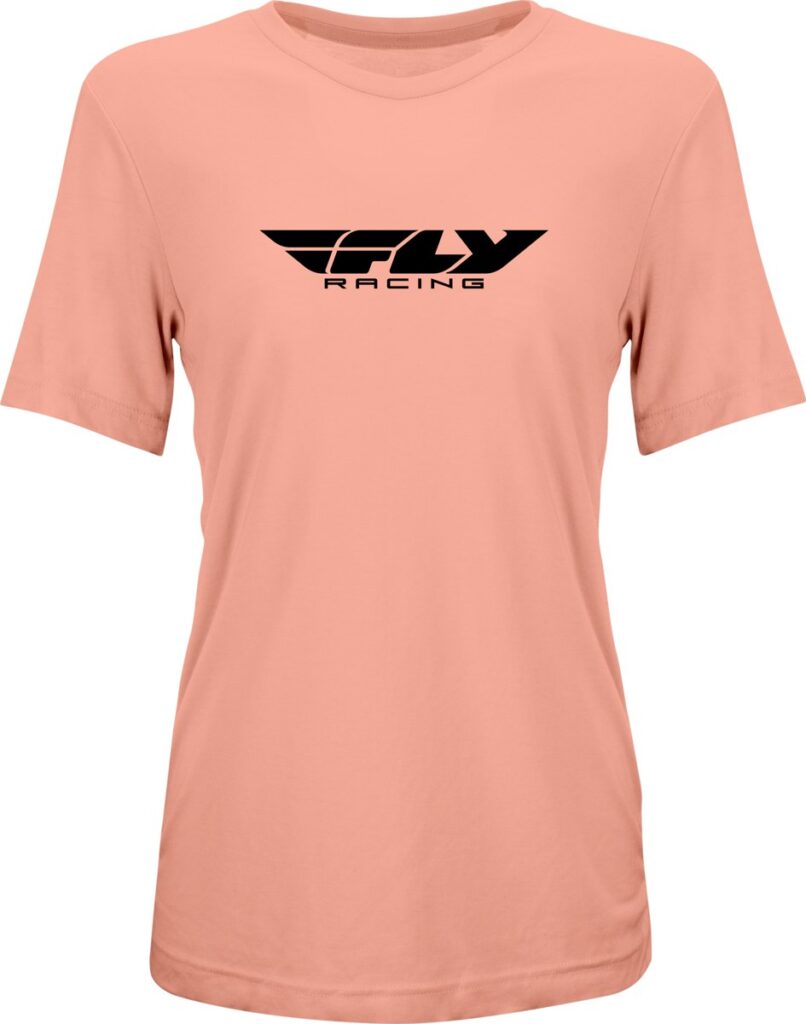 FLY RACING Women's Origin Corporate Tee — Peach