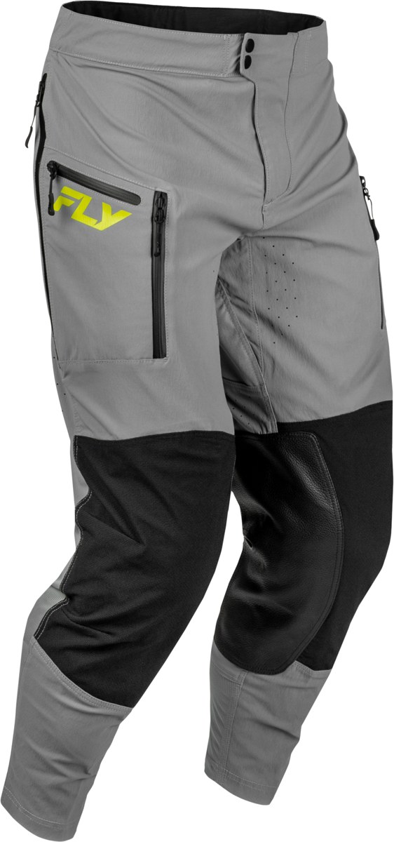 FLY RACING Patrol Elite Pants (2027) — Grey/Black/Hi-Vis Yellow