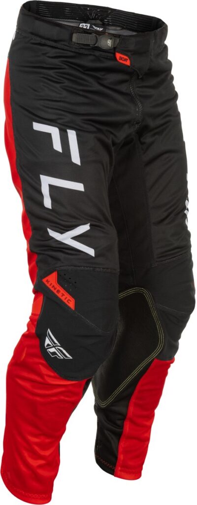 FLY RACING 2025.5 Kinetic Mesh Center Pants — Black/White/Red