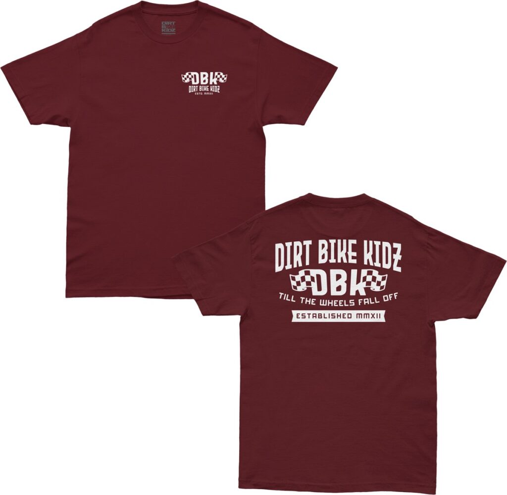 DBK Till The End Tee — Burgundy