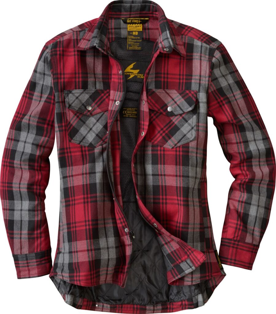 SCORPION EXO Covert Women's Flannel — Red/Grey