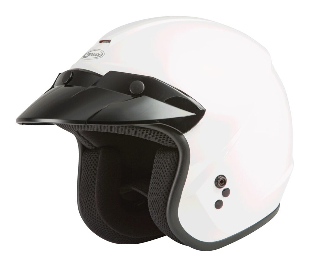 GMAX Youth OF-2Y Open Face Helmet — White