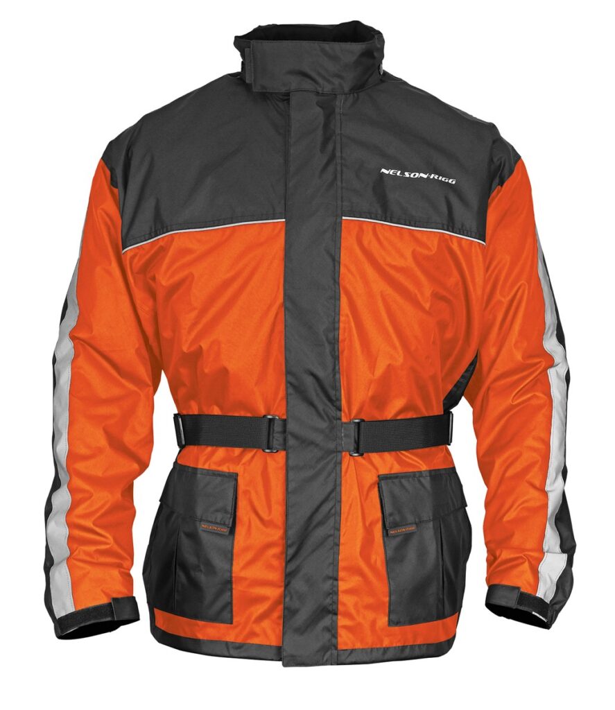 NELSON-RIGG Solo Storm Jacket — Orange/Black