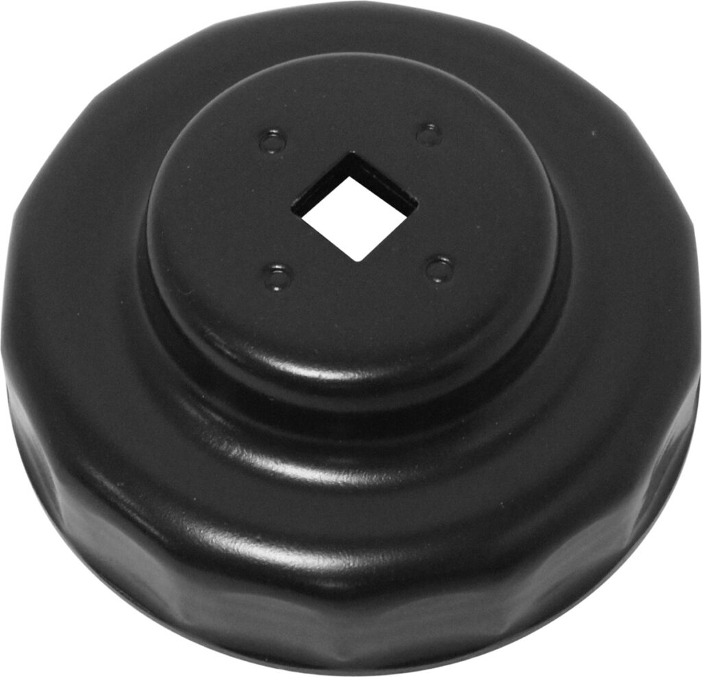 HARDDRIVE Oil Filter Wrench Socket Drive Black Finish - 14-035BK