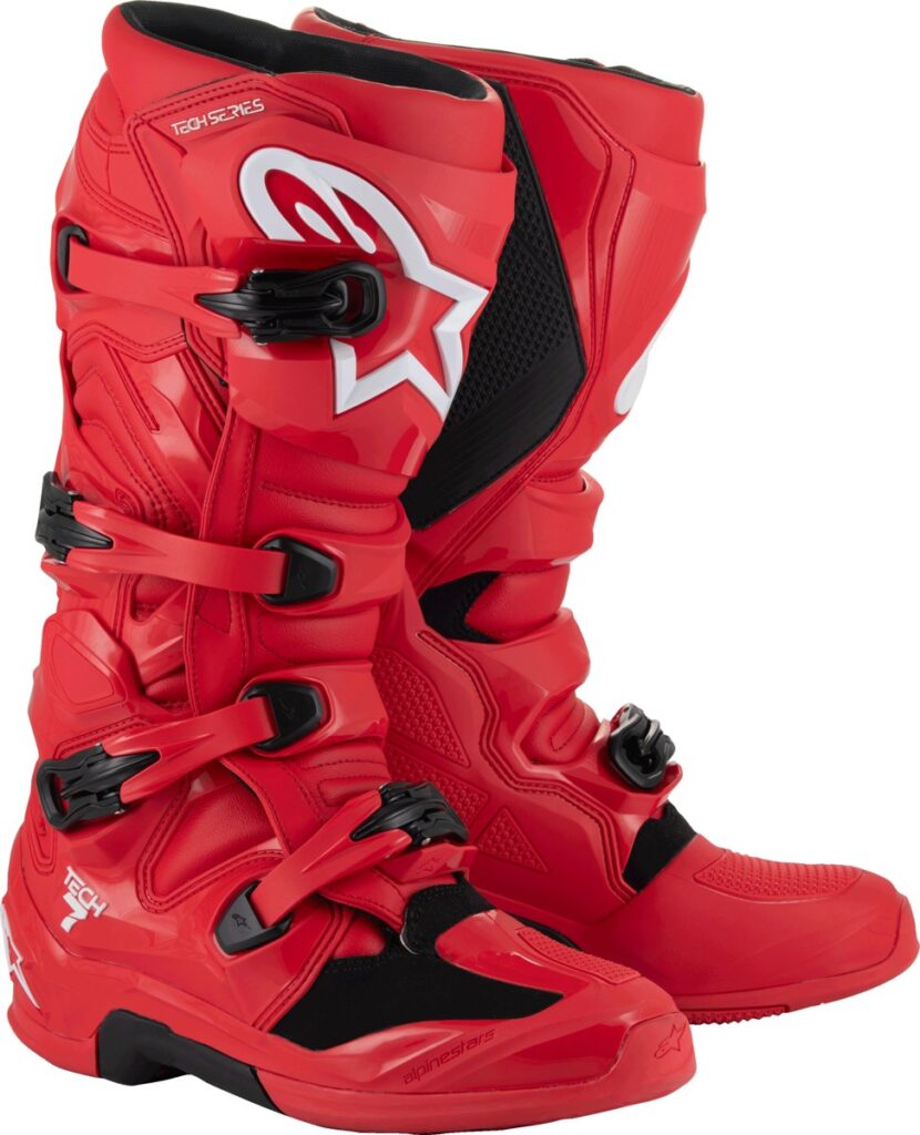 ALPINESTARS 2025 Tech 7 Boots — Bright Red