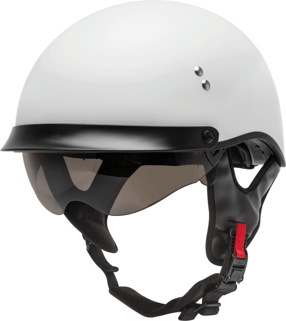GMAX HH-65 Full Dressed Helmet — Matte White