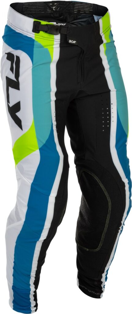 FLY RACING 2026 Lite LE Current Pants — White/Lime/Blue — CURRENT