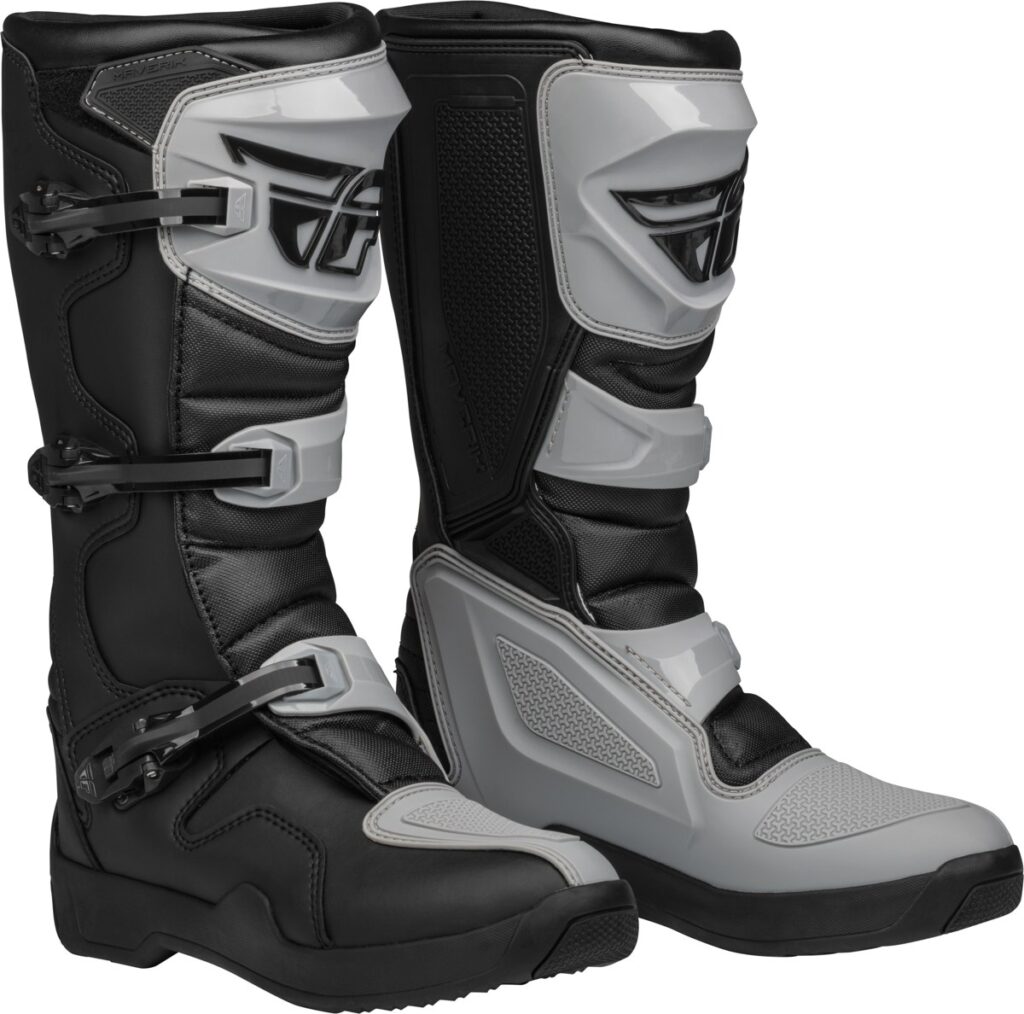 FLY RACING Maverik LT Boot (2025) — Grey/Black