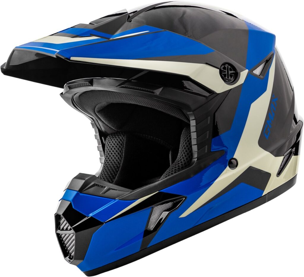 GMAX MX-46Y Cyclus Helmet (2026) — Black/Blue — CYCLUS
