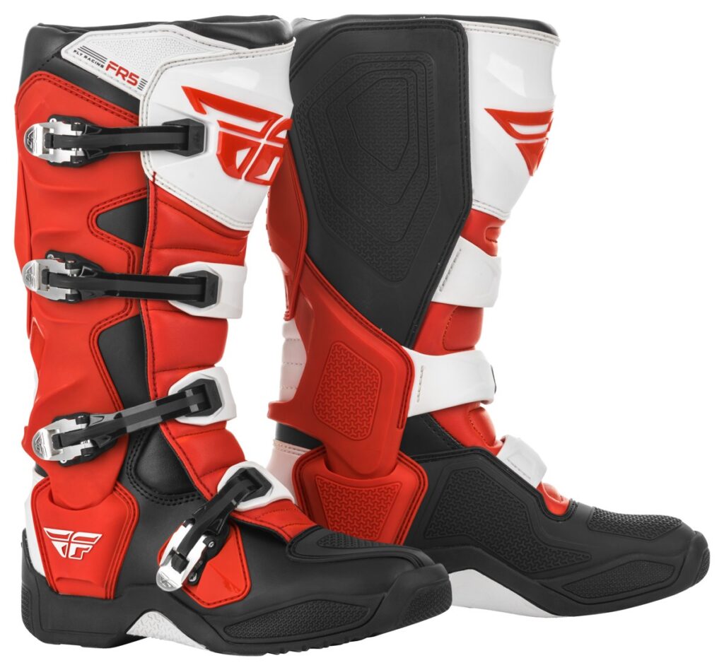 FLY RACING FR5 Boots — Red/Black/White