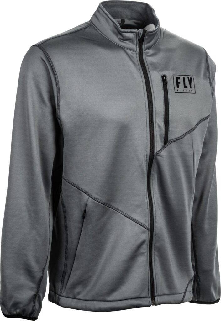 FLY RACING Mid-Layer Jacket — Arctic Grey