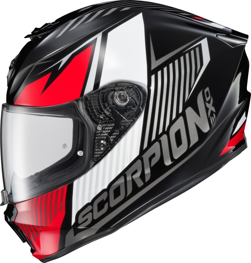SCORPION EXO EXO-R330 Full-Face Helmet — Red — HAWKER