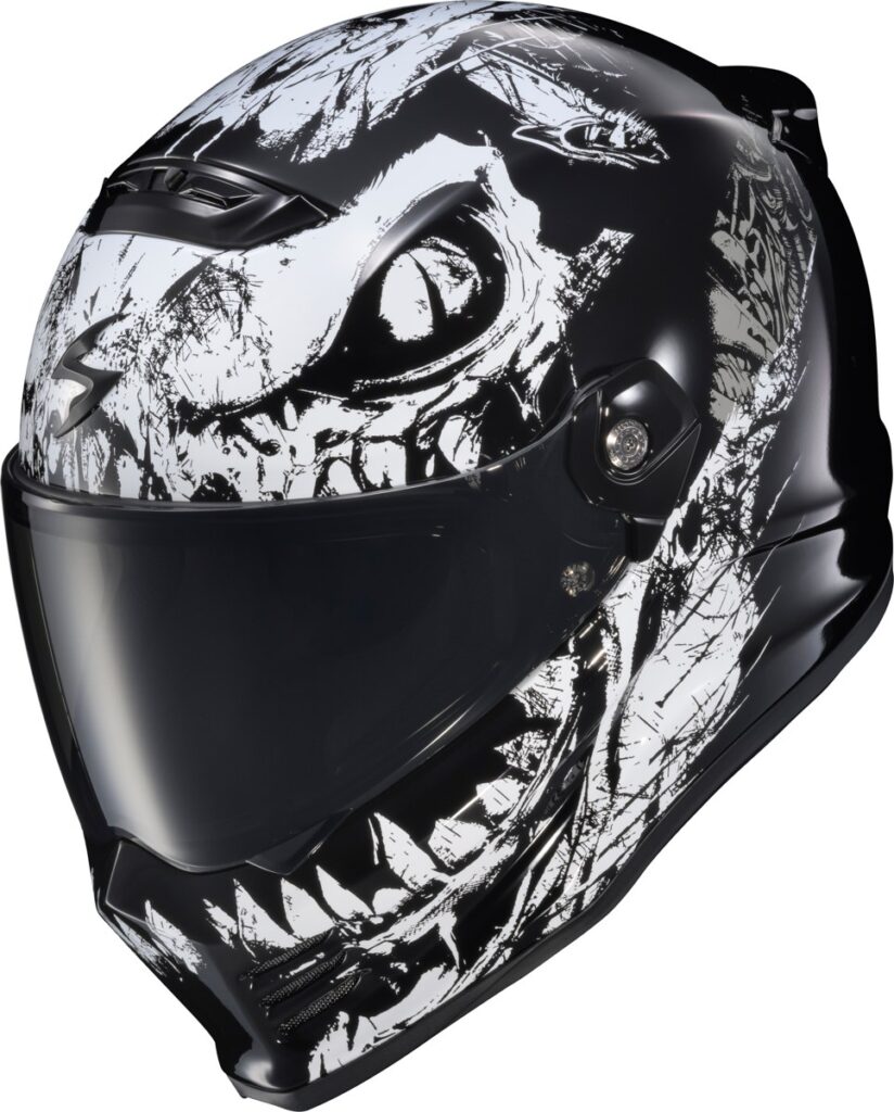 SCORPION EXO 2026 Covert FX Full Face Helmet — Black — CAIMAN