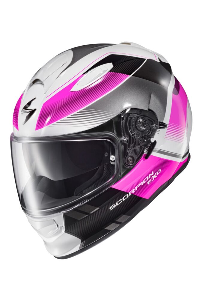 SCORPION EXO Ryzer Full-Face Helmet — Pink — EDGE