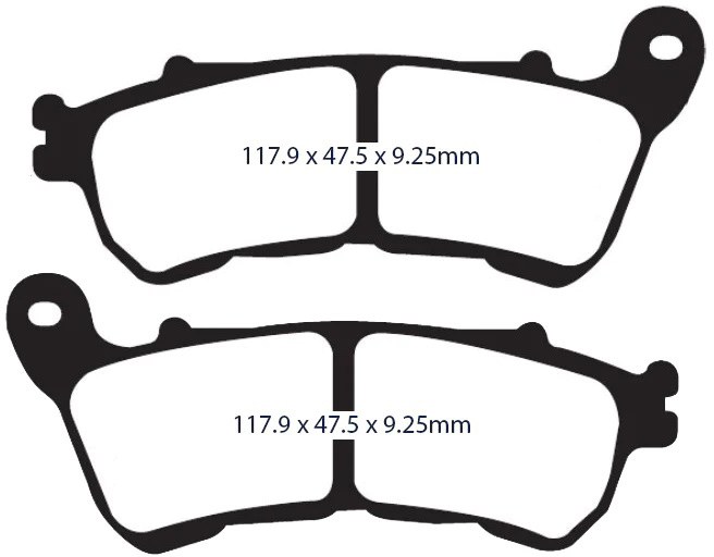 LYNDALL BRAKES Brake Pad Gold+ Front `14-Up Sportster - 7236-G