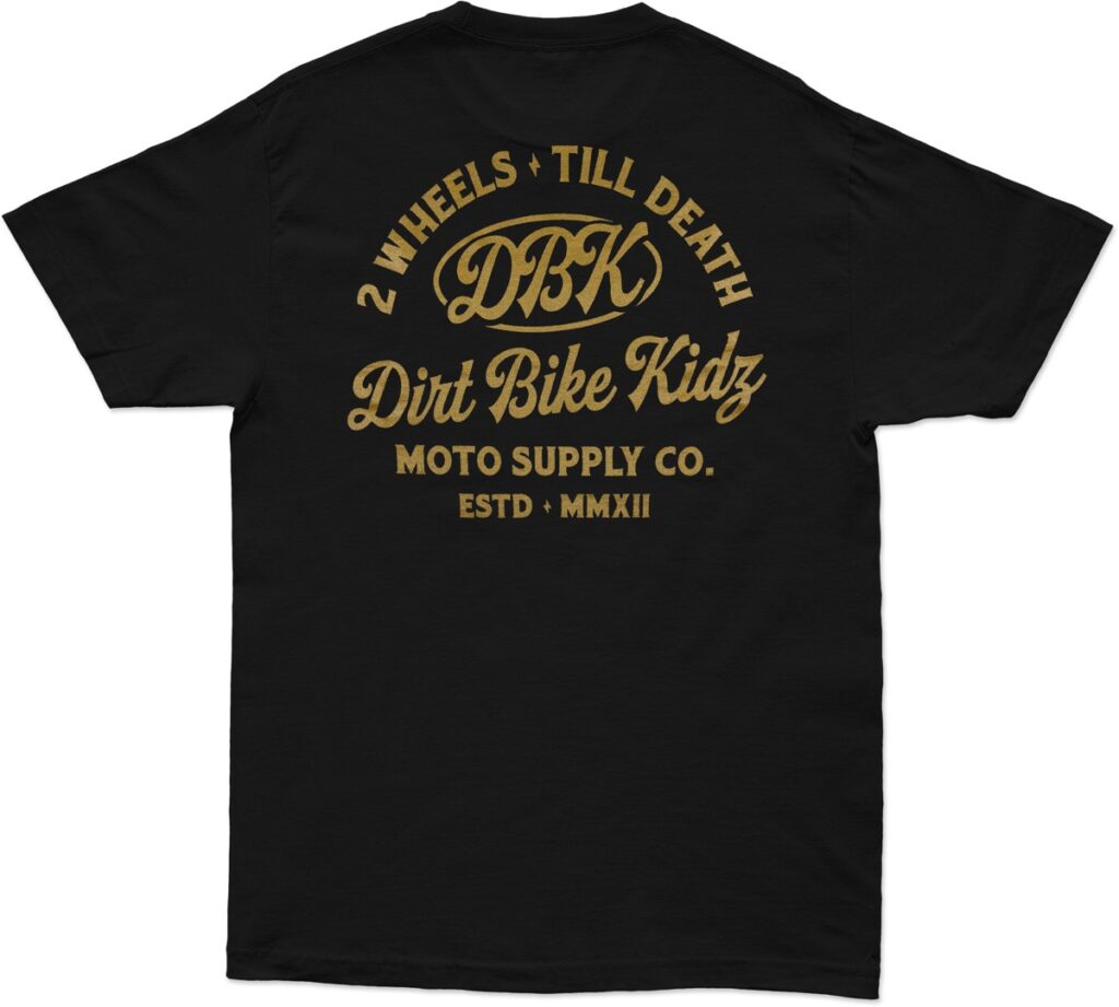DBK Gold Nugget Tee (2026) — Black