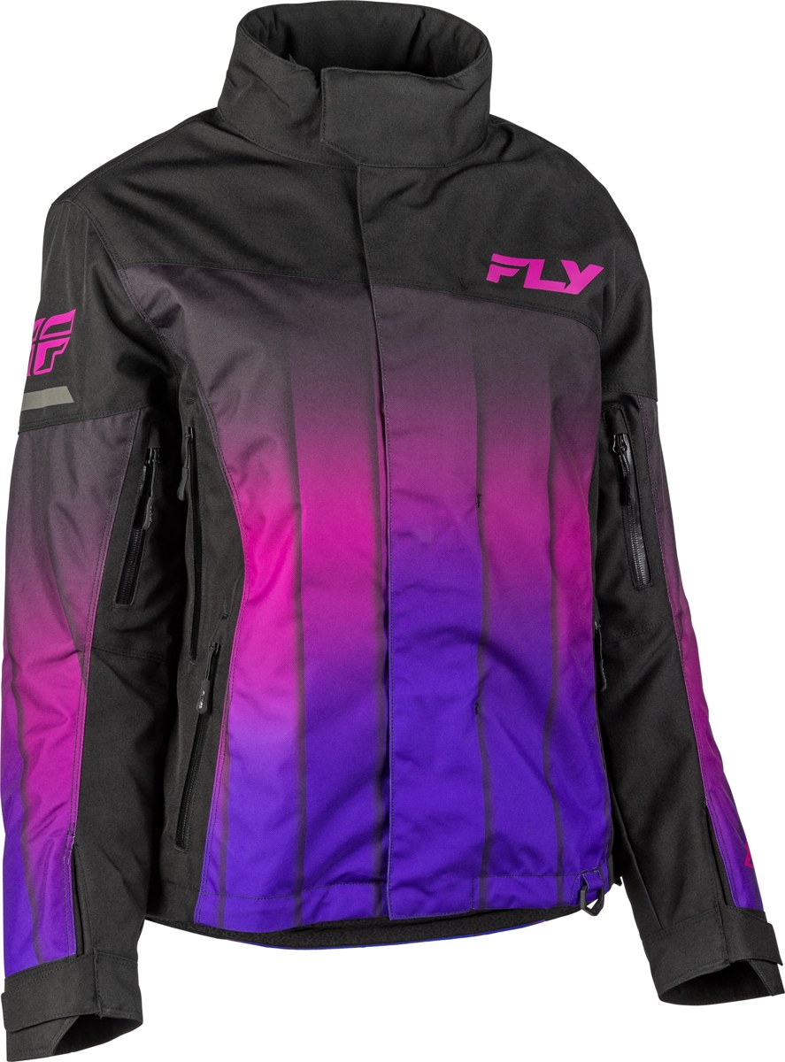 FLY RACING Women's SNX Pro Jacket (2026) — Purple/Black