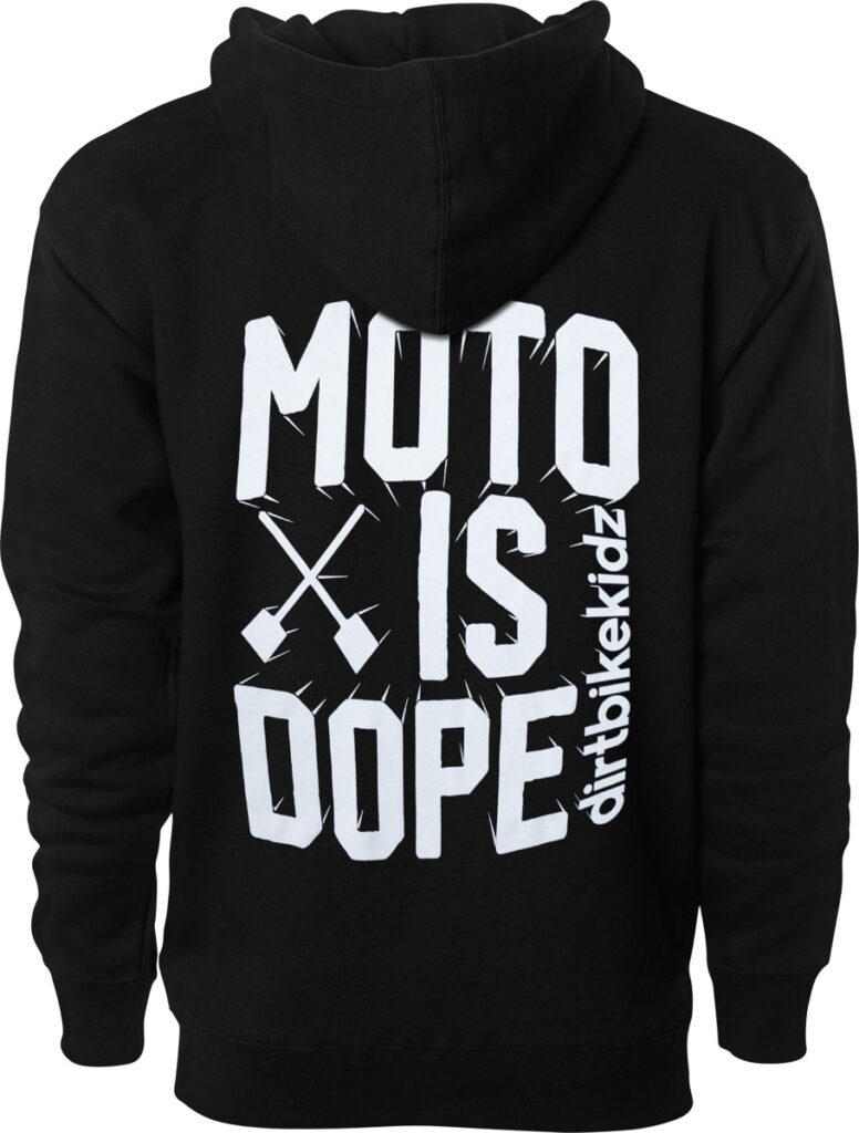 DBK Moto is Dope Hoodie (2026) — Black