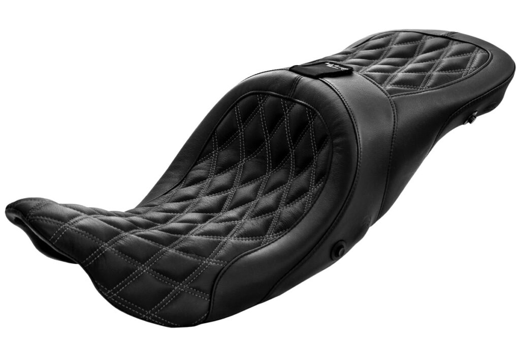 DANNY GRAY Longhaul 2-Up Xl W/Br. Rec Air Diamond Stitch Flh/Flt `08-Up - 21-413DIAAIR