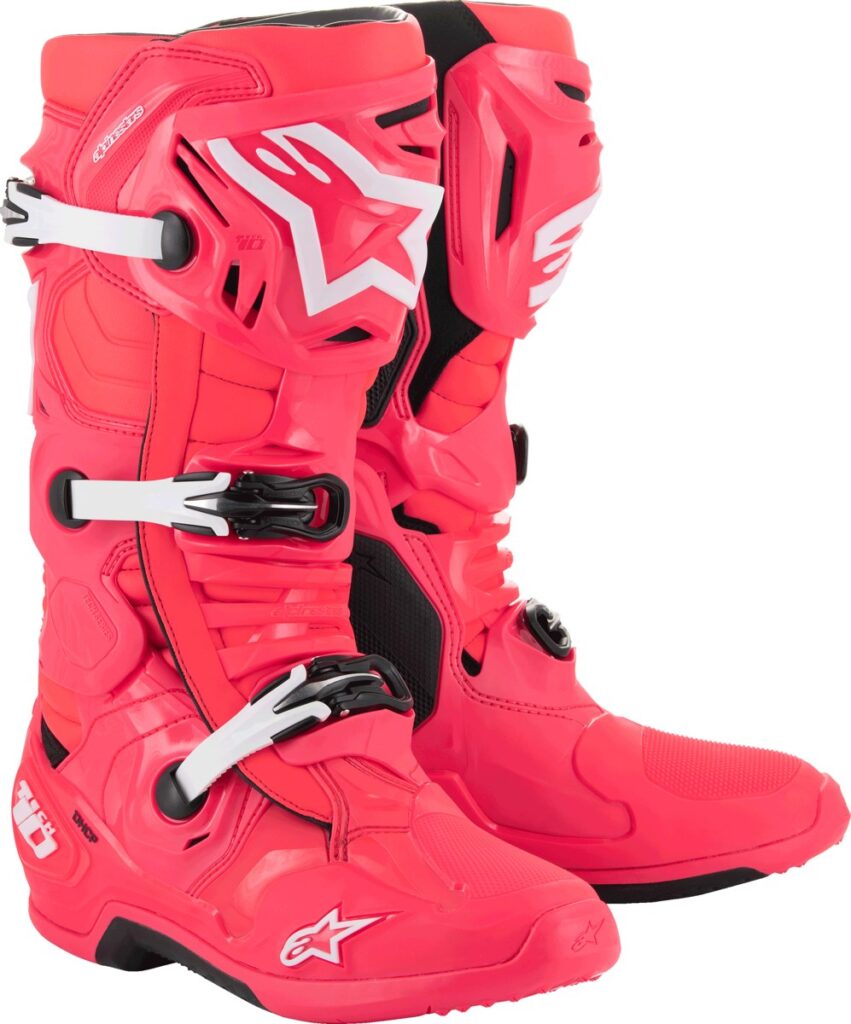 ALPINESTARS Tech 10 Boots — Diva Pink/White