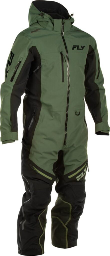 FLY RACING Cobalt Shell Snowbike Monosuit (2027) — Green/Black