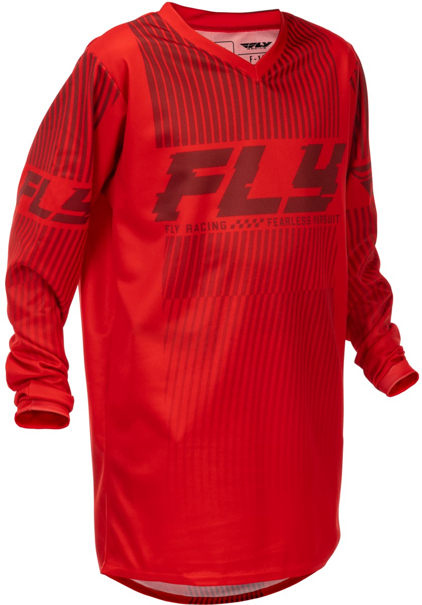 FLY RACING 2026 F-16 Youth Jersey — Red