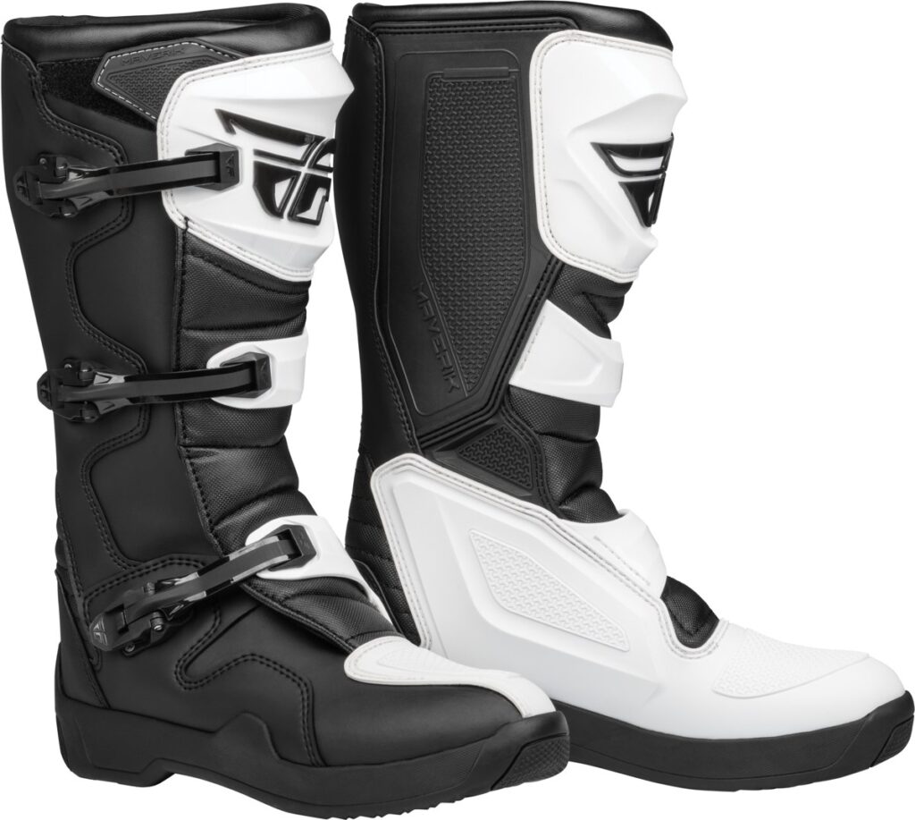 FLY RACING Maverik LT Boot (2025) — White/Black