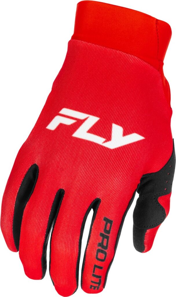 FLY RACING Pro Lite Youth Gloves (2026) — Red/White