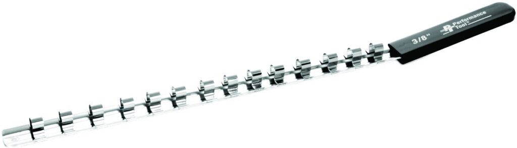 PERFORMANCE TOOL 3/8" Socket Rail - W38000