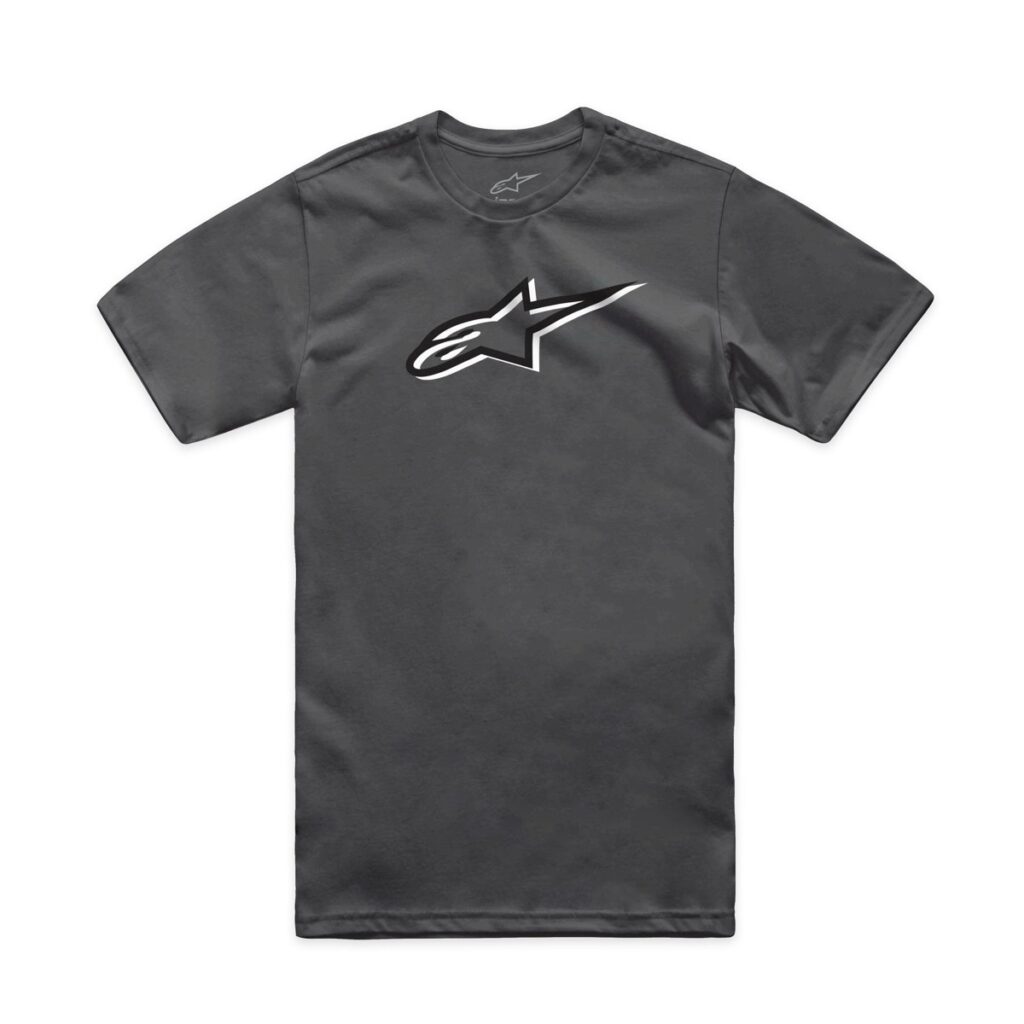 ALPINESTARS Ageless Shadow CSF Tee (2024) — Charcoal/Black — SHADOW