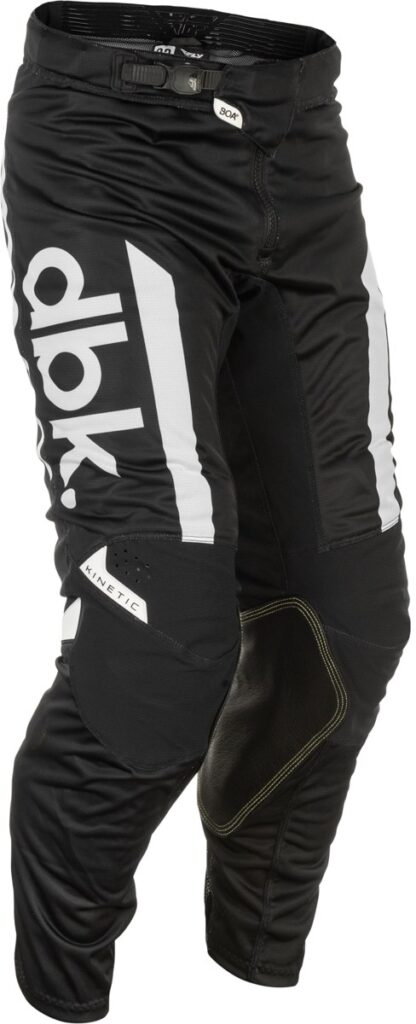 FLY RACING 2025.5 Kinetic Mesh DBK Pants — Black/White