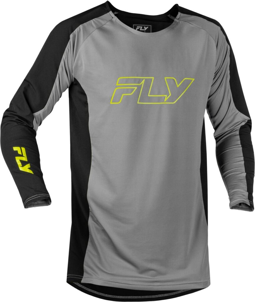 FLY RACING Patrol Elite Jersey (2027) — Grey/Black/Hi-Vis Yellow
