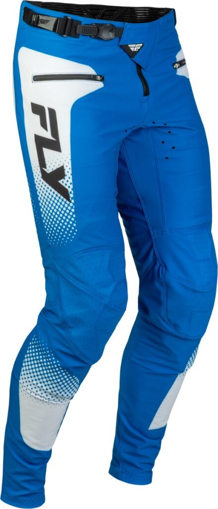 FLY RACING Youth Rayce Sonar Bicycle Pants (2027) — Blue/White/Black — SONAR
