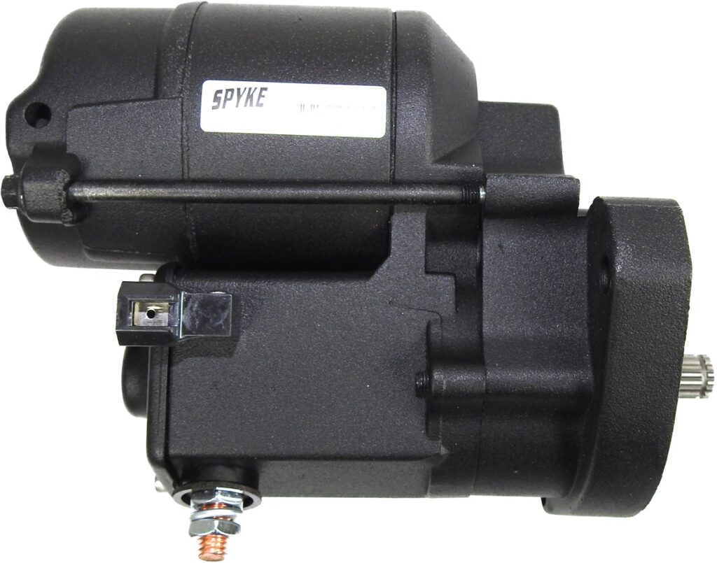 SPYKE Starter 1.4Kw Black `94-06 Big Twin (Ex. `06 Dyna) - 404410