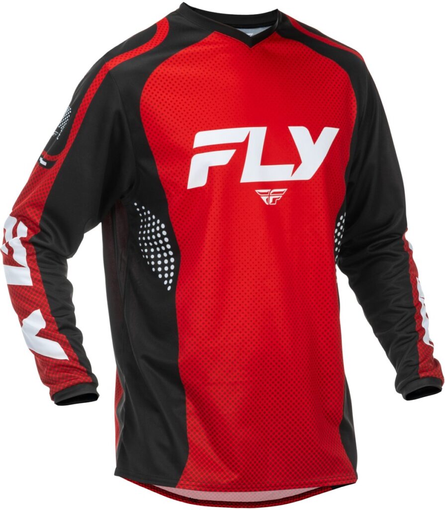 FLY RACING 2026 F-16 Jersey — Red/Black/White