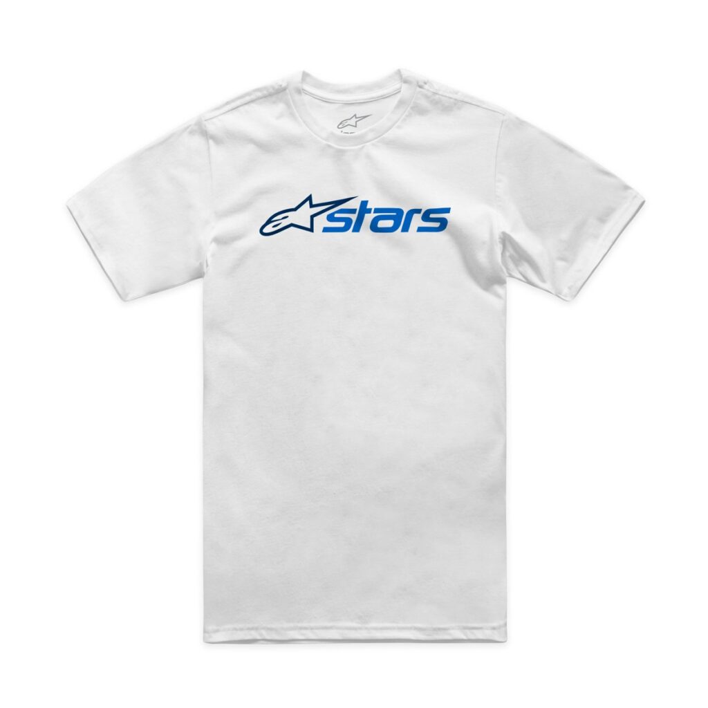 ALPINESTARS Blaze 2.0 CSF Tee (2024) — White/Navy/Blue