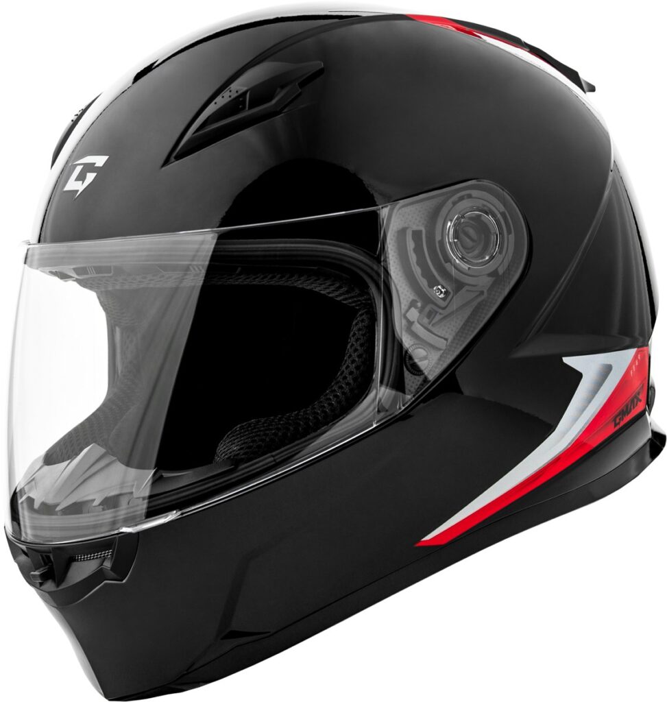 GMAX FF-49 Syth Helmet (2026) — Black/Red — SYTH