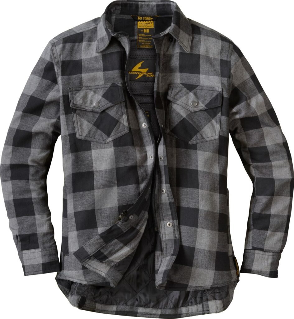 SCORPION EXO Covert Women's Flannel — Black/Grey