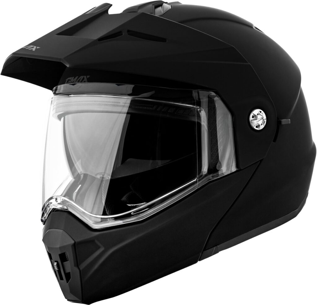 GMAX MD-74 Solid Helmets (2026) — Matte Black — SOLID